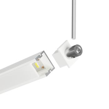 weißer Leitungsausgang zum Schutz der Leuchte